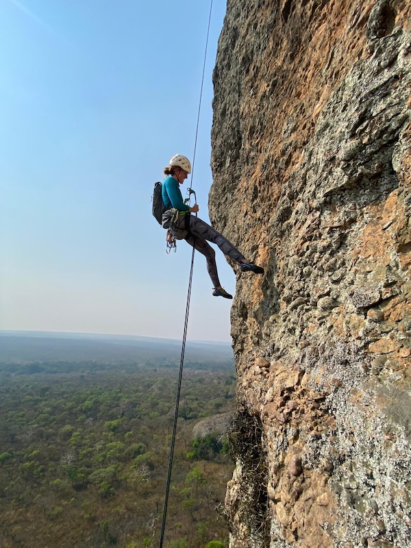 Rappel of Pedras Negras Tower