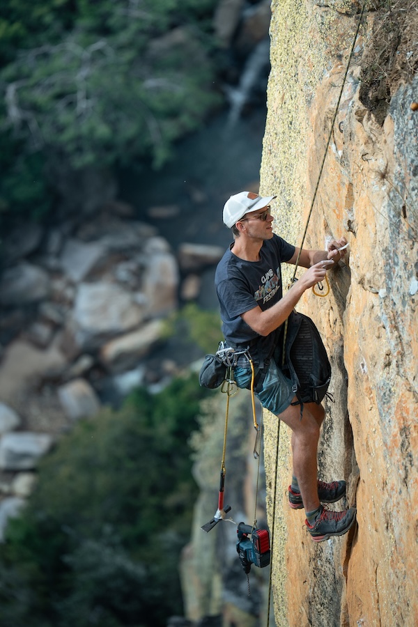Climbing in Angola
